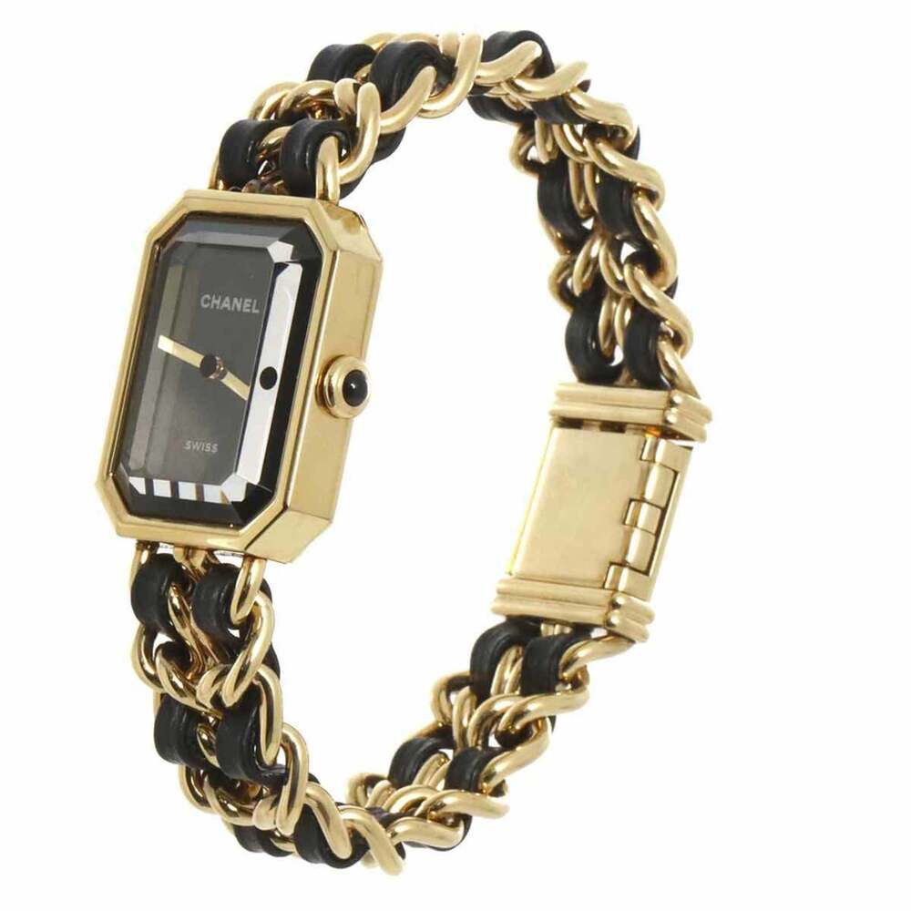 CHANEL Premiere Women's Watch, Size S, H6951, Current Model, Black and Gold, ... - Picture 2 of 7